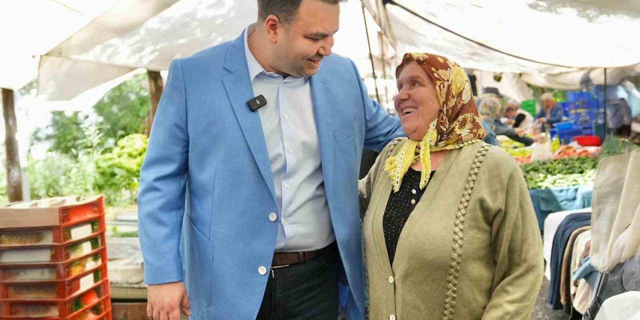 BEŞİKTAŞ BELEDİYESİ BAŞKAN VEKİLİ RASİM ŞİŞMAN KONAKLAR PAZARI’NI ZİYARET ETTİ