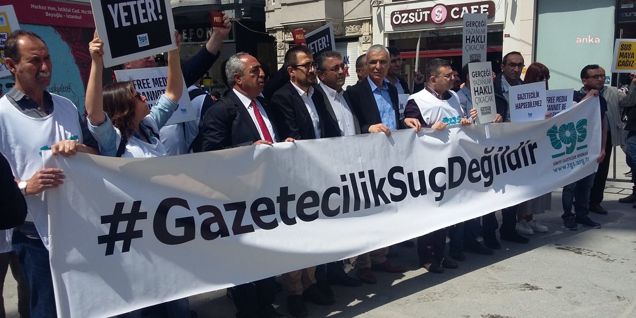 BASIN ÖRGÜTLERİNDEN ORTAK AÇIKLAMA: "BAĞIMSIZ KURUMLARIN HEDEF GÖSTERİLMESİ, BASIN ÖZGÜRLÜĞÜNÜ BOĞMAK İÇİN ATILAN BİR ADIMDIR"