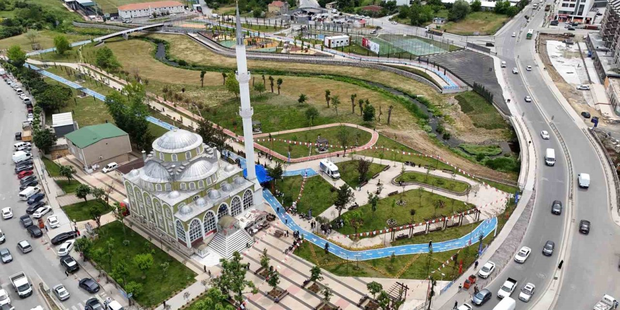 ARNAVUTKÖY BOLLUCA MİLLET BAHÇESİ HİZMETE AÇILDI