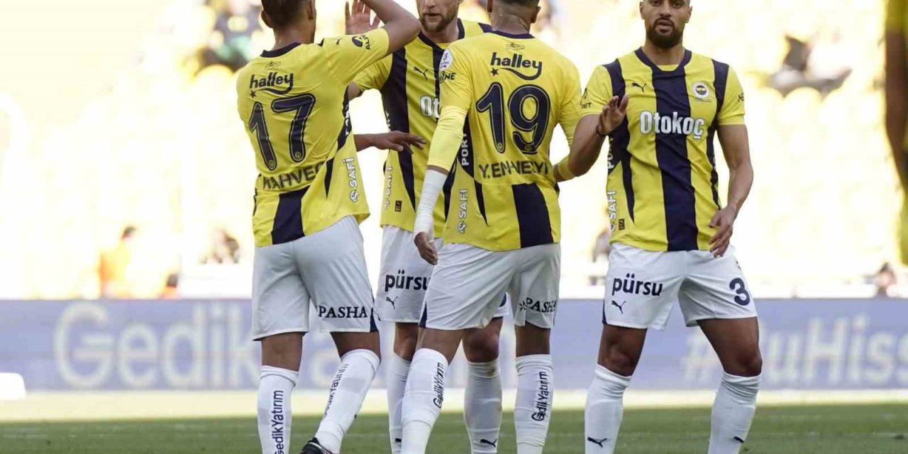 TRENDYOL SÜPER LİG: FENERBAHÇE: 2 - KONYASPOR: 1 (MAÇ SONUCU)