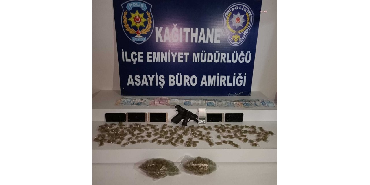 KAĞITHANE'DE UYUŞTURUCU OPERASYONU: YAKALANAN 4 KİŞİDEN 2'Sİ TUTUKLANDI