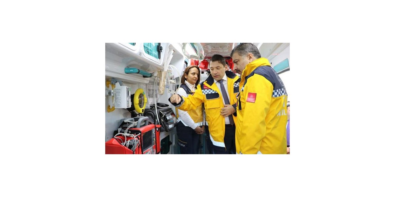 BAKAN KOCA AÇIKLADI: AMBULANSLARDA 3 BİN 552 SAĞLIK PERSONELİ KORONAVİRÜSE YAKALANDI