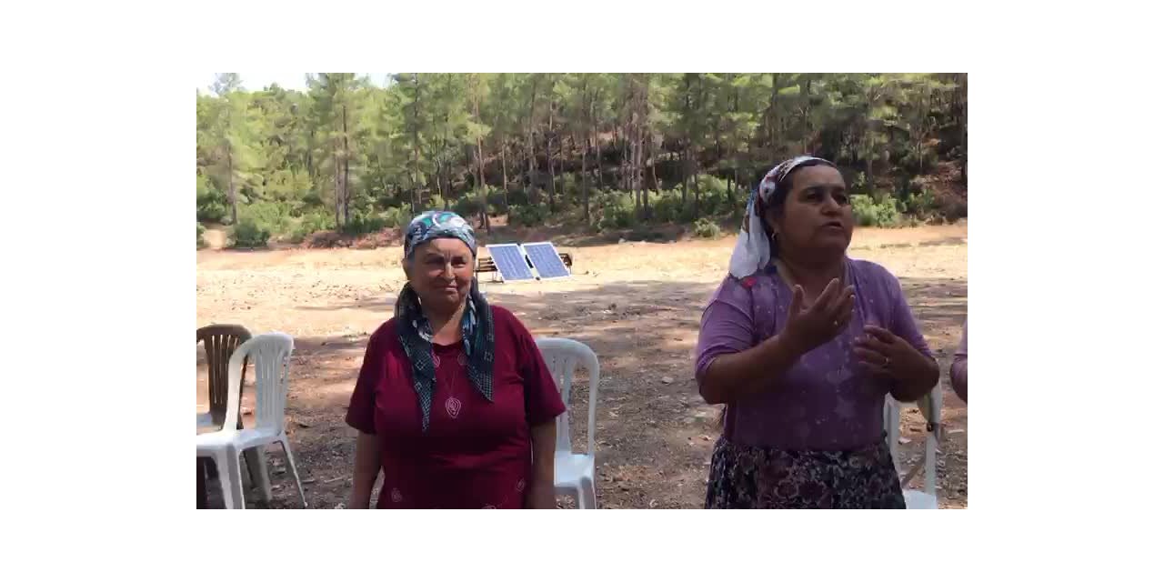 İKİZKÖYLÜ KADINDAN BAKAN PAKDEMİRLİ’YE: “DOĞAYI ZATEN BEN KORUYORUM, GEL SEN DE KORU”