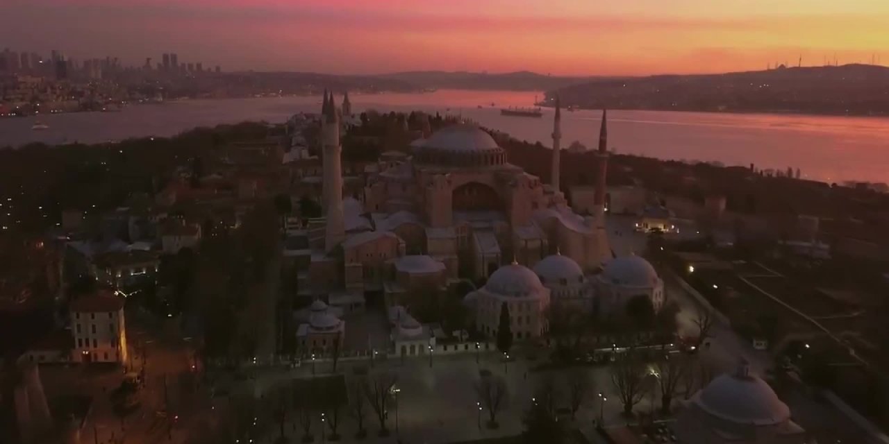 CUMHURBAŞKANI ERDOĞAN'DAN AYASOFYA MESAJI