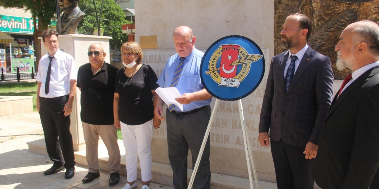 ÇUKUROVA GAZETECİLER CEMİYETİ: ÖZGÜR BASIN KONTROL ALTINA ALINMAK İSTENİYOR