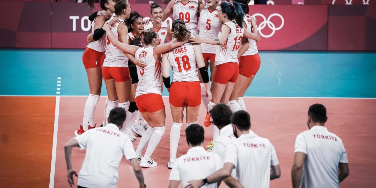FİLENİN SULTANLARI TOKYO OLİMPİYATLARI'NDA ÇİN'İ 3-0 YENDİ