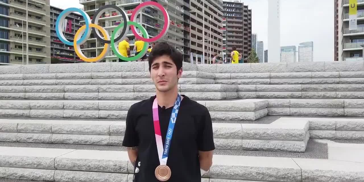 MADALYA SAHİBİ MİLLİ TAEKWONDOCU REÇBER: "ÇOK GURURLUYUM, PARİS'TE ALTIN MADALYA ALMAYA ÇALIŞACAĞIZ"
