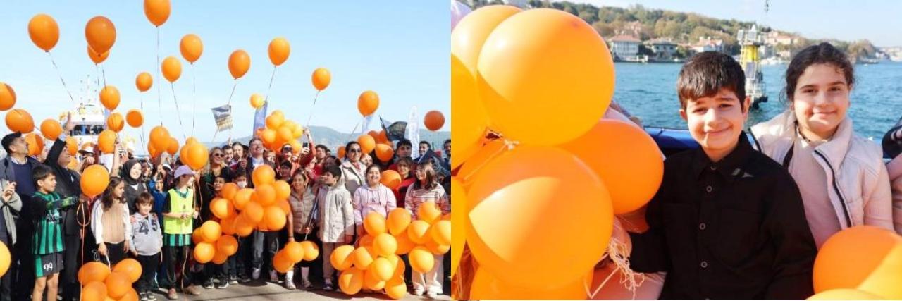 SARIYER’DE LÖSEMİLİ ÇOCUKLAR HAFTASI’NA ANLAMLI DESTEK