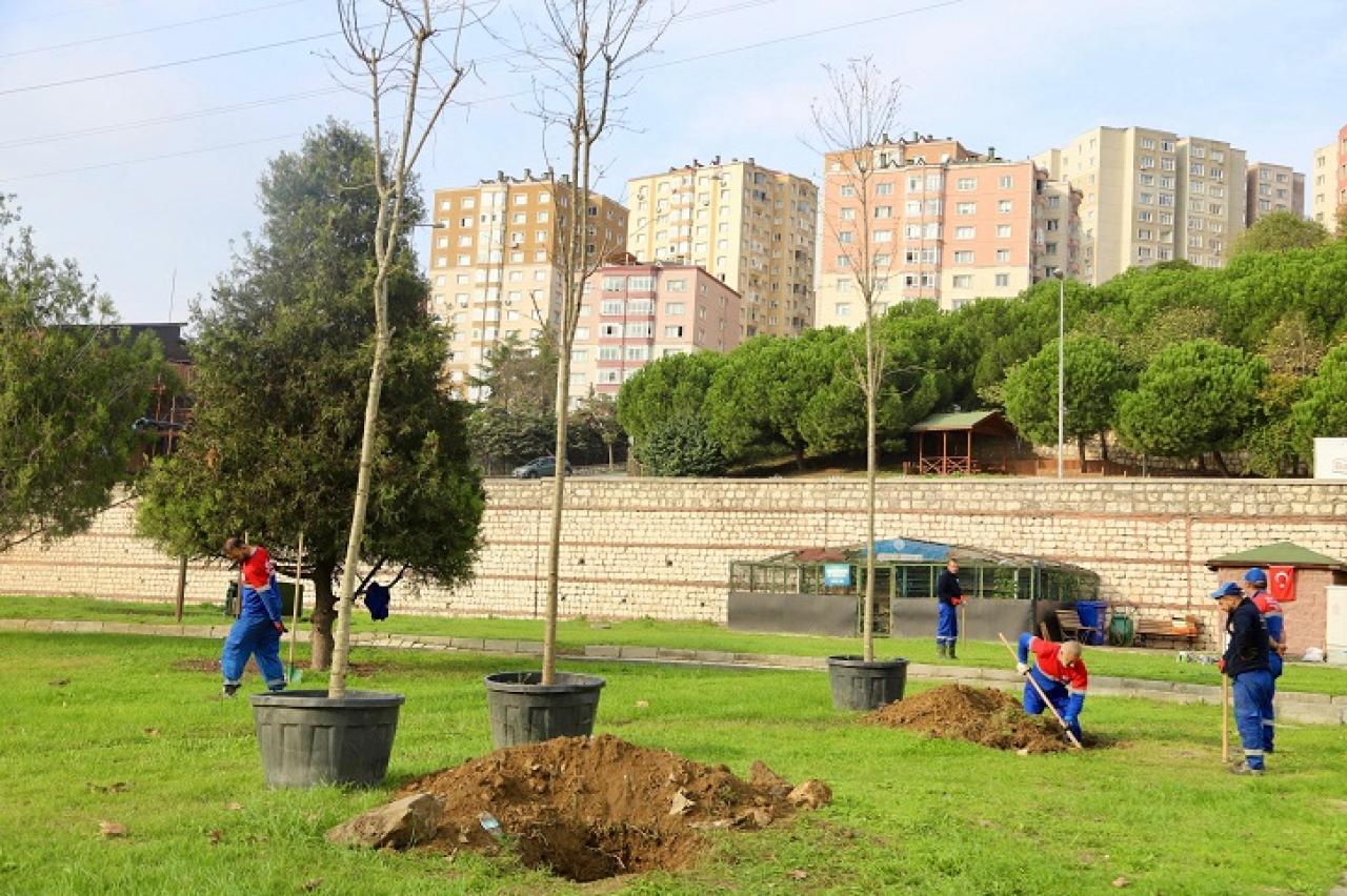 KÂĞITHANE’DE YEŞİL DÖNÜŞÜM HIZ KESMİYOR