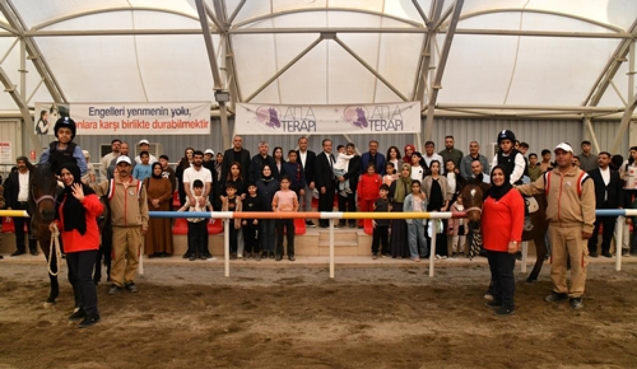Şanlıurfa Hipodromu’nda özel çocuklar için anlamlı etkinlik