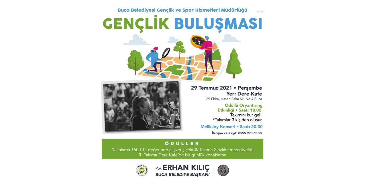 GENÇLER, BUCA’DA SPORA VE EĞLENCEYE DOYACAK