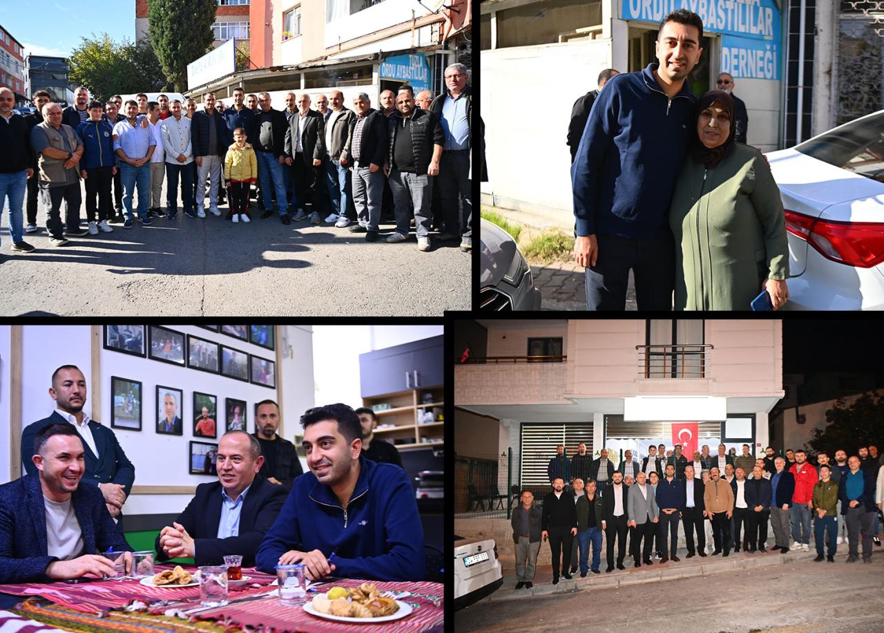 Başkan Eren Ali Bingöl’den hemşehri derneklerine ziyaret