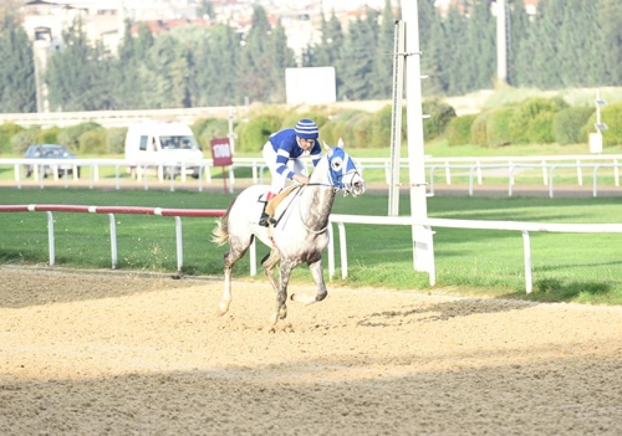 İzmir Vali Koşusu'nda birinciliğe Beyazışık uzandı
