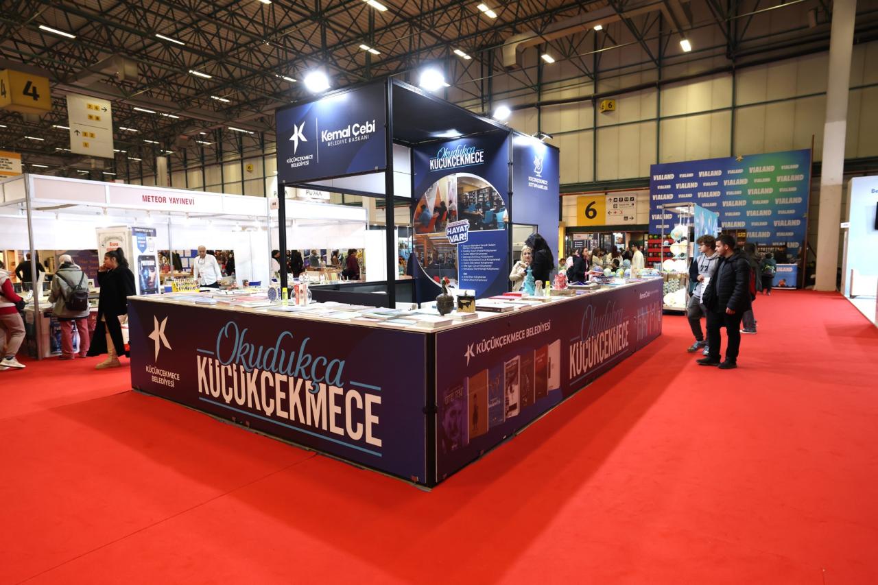 KÜÇÜKÇEKMECE BELEDİYESİ 42.TÜYAP KİTAP FUARI’NDA YERİNİ ALDI