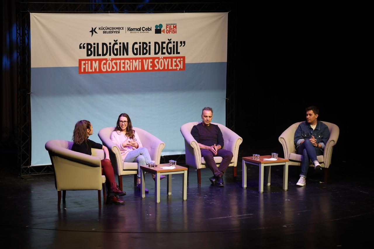 ÖDÜLLÜ YAPIM “BİLDİĞİN GİBİ DEĞİL”İN FİLM EKİBİ KÜÇÜKÇEKMECE’DEYDİ