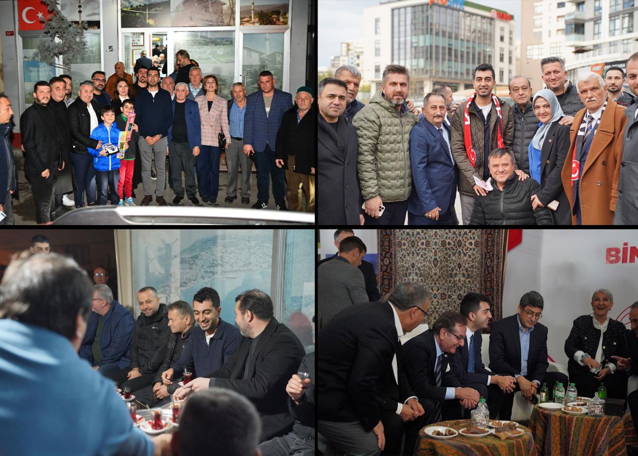 Başkan Bingöl’den dernek ve etkinlik ziyaretleri