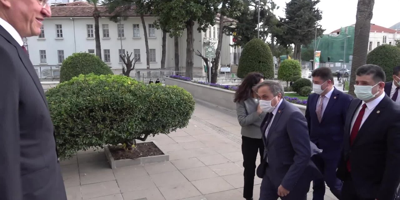 CHP GENEL BAŞKAN YARDIMCISI SEYİT TORUN HATAY’DA BÜYÜKŞEHİR BELEDİYESİ'Nİ ZİYARET ETTİ