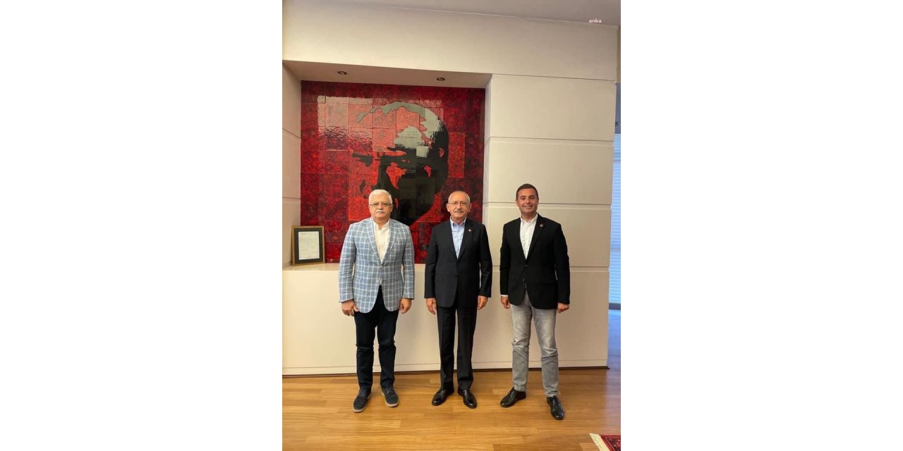 BURHANİYE BELEDİYE BAŞKANI DEVECİLER'DEN CHP GENEL BAŞKANI KILIÇDAROĞLU'NA ZİYARET