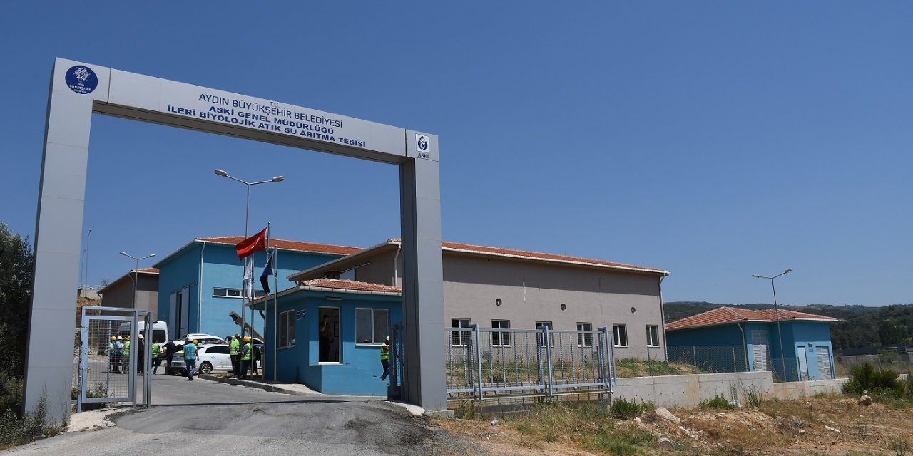 KUŞADASI İLERİ BİYOLOJİK ATIK SU ARITMA TESİSİ, "TIKIR TIKIR" ÇALIŞIYOR