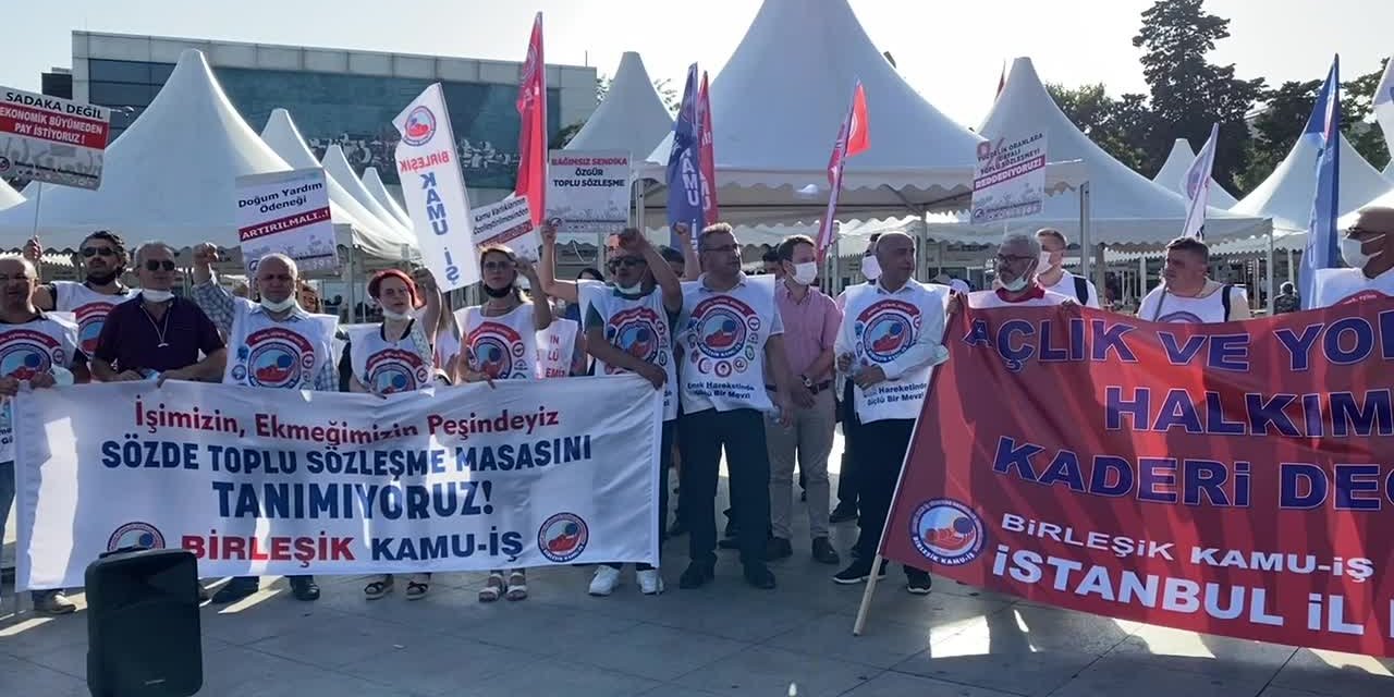 BİRLEŞİK KAMU-İŞ KONFEDERASYONU: GERÇEKÇİ ZAM İSTİYORUZ