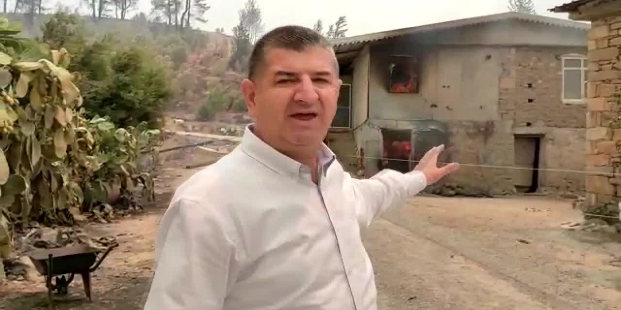 CHP'Lİ ARI: "YANGIN KONTROL ALTINA ALINMADI. HELİKOPTER YOK, MÜDAHALE EDEN YOK, UÇAK YOK. EVLER GÖZ GÖRE GÖRE YANIYOR"