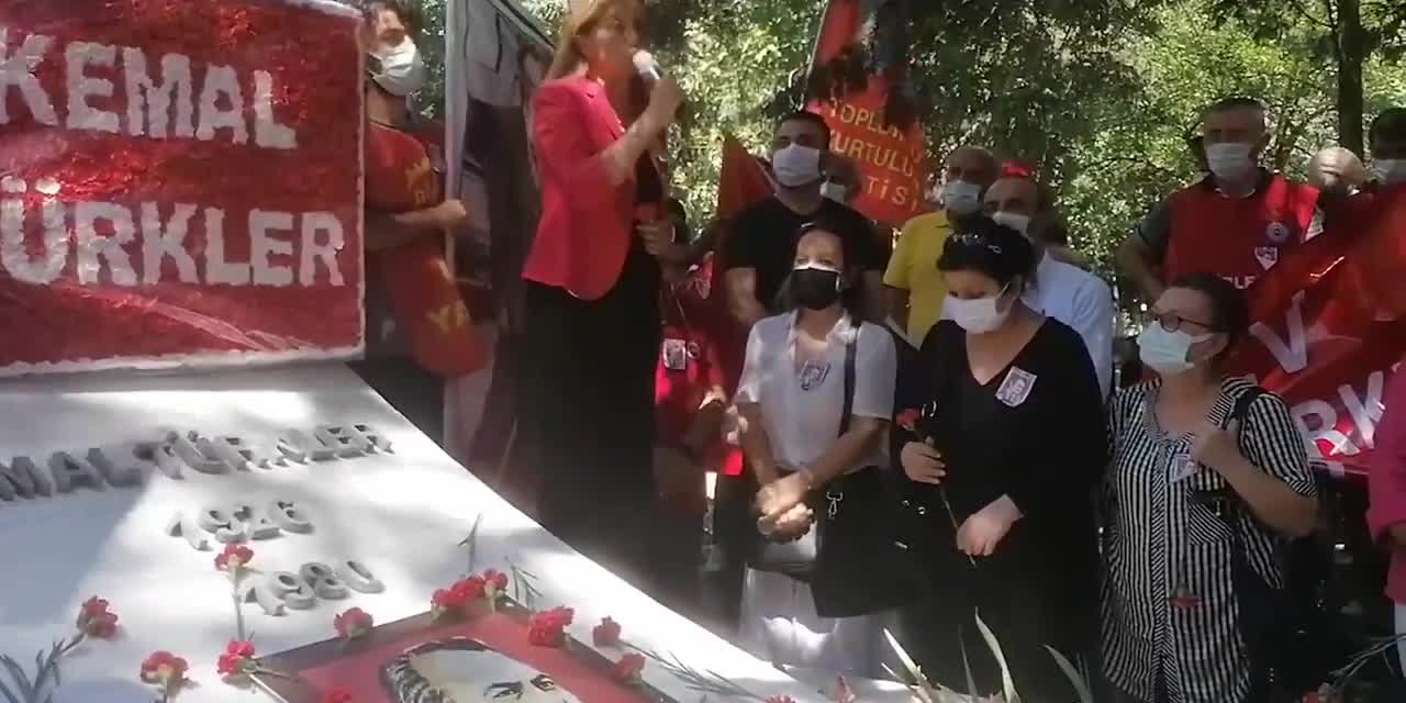 DİSK'İN KURUCU GENEL BAŞKANI KEMAL TÜRKLER, KATLEDİLİŞİNİN 41. YIL DÖNÜMÜNDE ANILDI