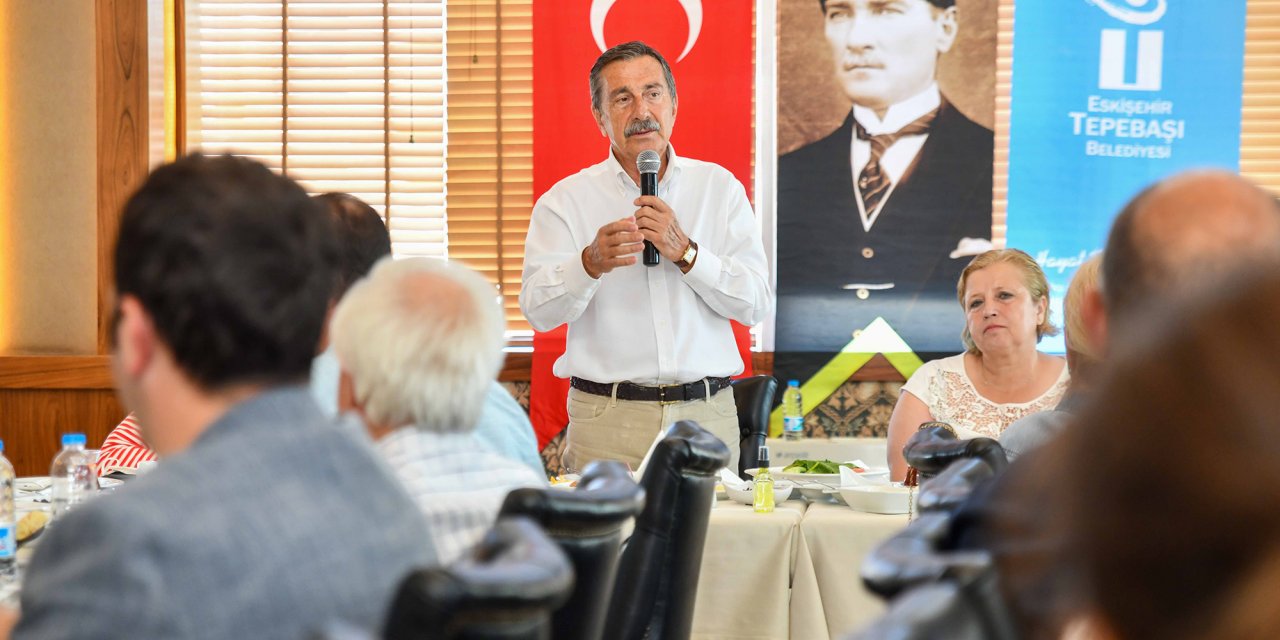 TEPEBAŞI BELEDİYE BAŞKANI ATAÇ, BALKAN GÖÇMENLERİİLE BULUŞTU