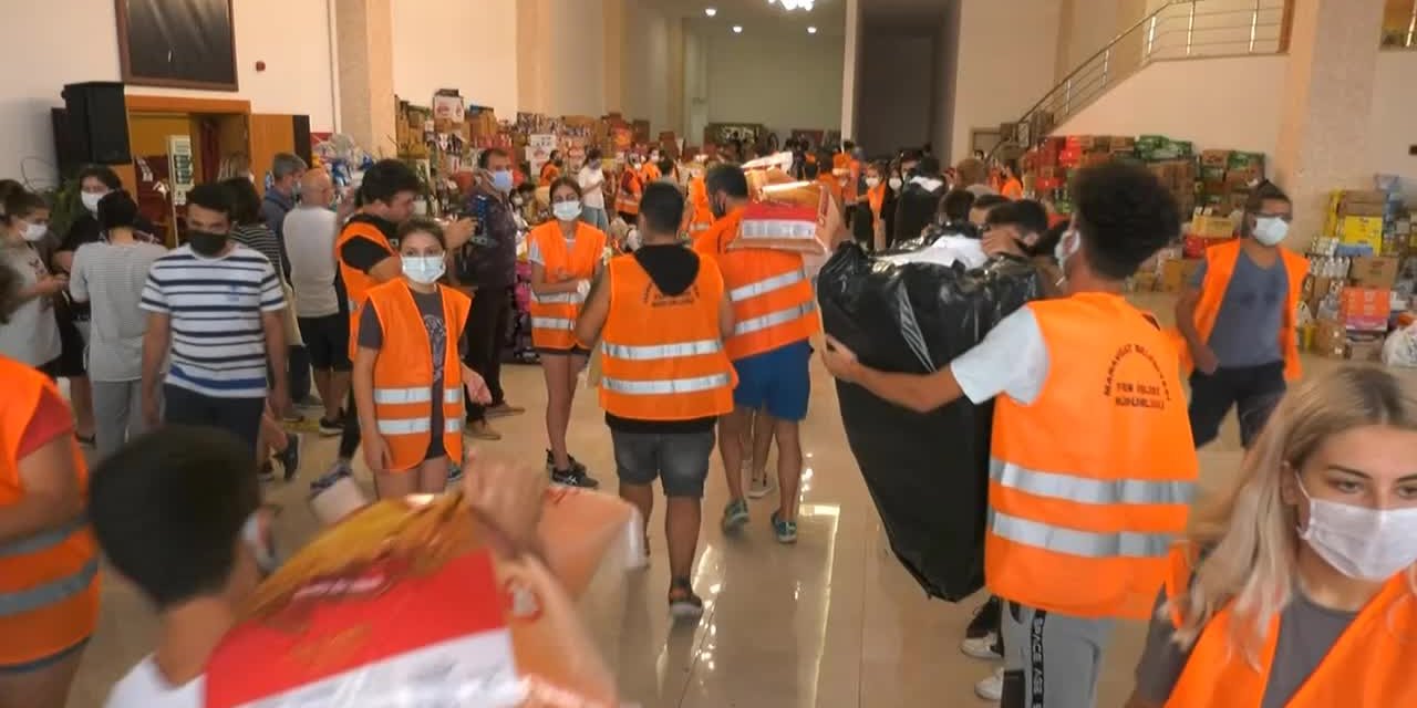 MANAVGAT’TA YARALAR DAYANIŞMA İLE SARILIYOR