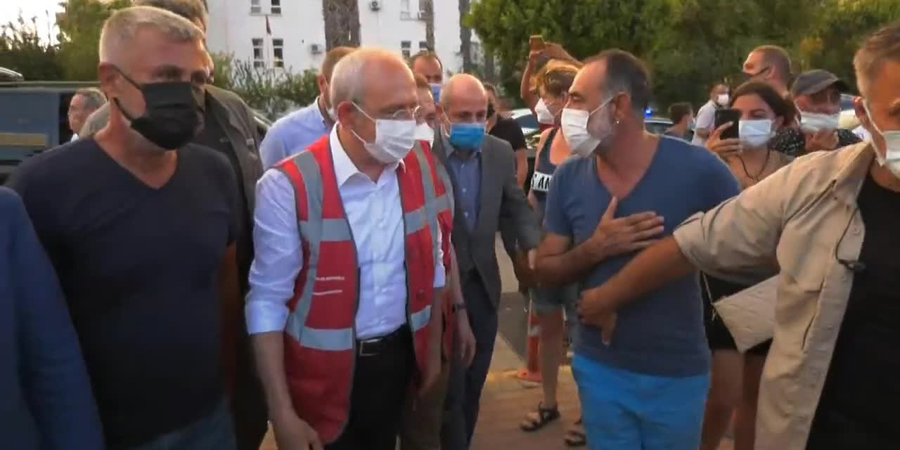 KILIÇDAROĞLU MANAVGAT’TAKİ DAYANIŞMAYI YERİNDE GÖRDÜ