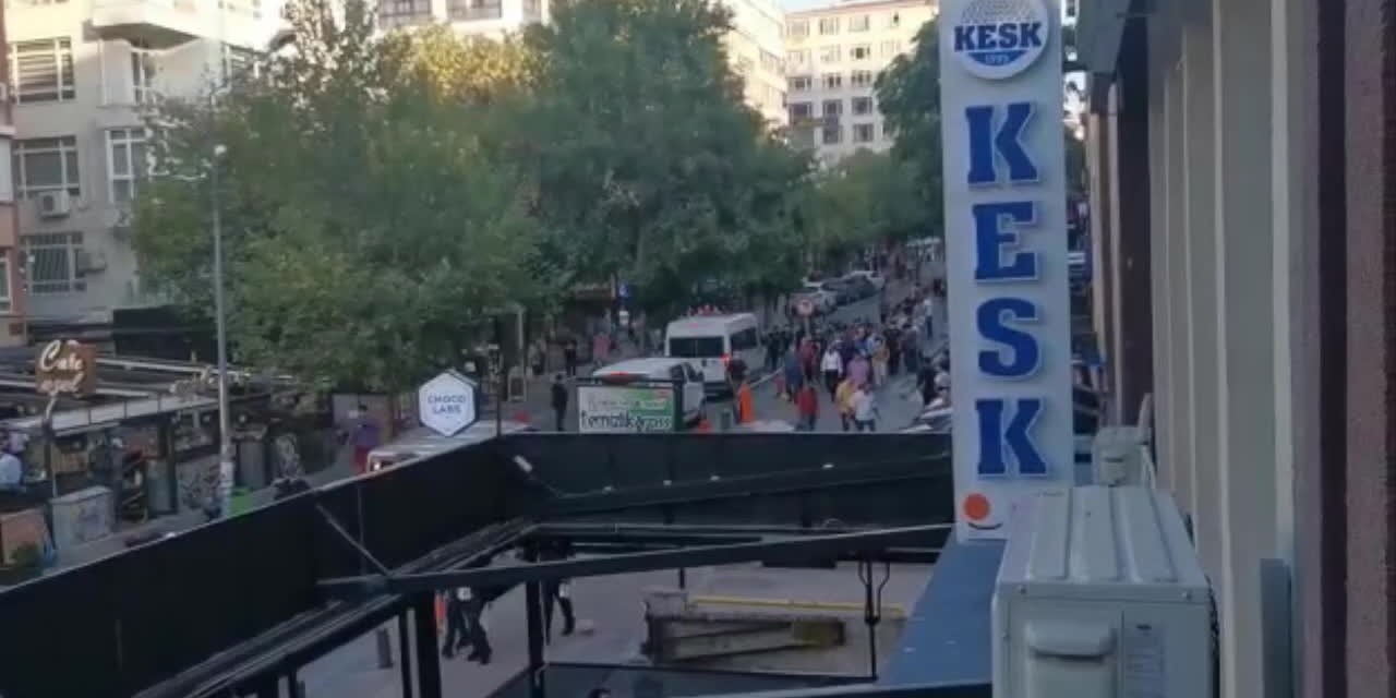 KESK, KONYA CİNAYETİNİ PROTESTO ETMEK İSTEDİ, POLİS İZİN VERMEDİ