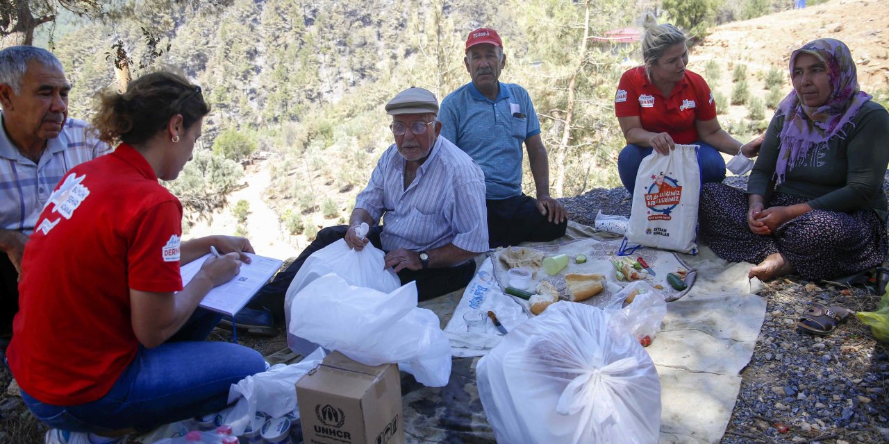 ADANA BÜYÜKŞEHİR BELEDİYESİ'NDEN YANGINLARA DESTEK