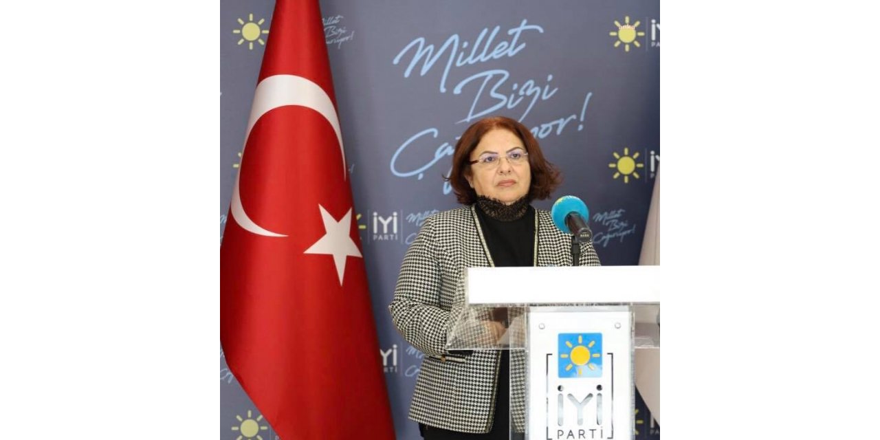 İYİ PARTİ'DEN ŞENTOP’A MONTRÖ TEPKİSİ: "ASLA BİR KİŞİNİN İSTEĞİİLE KALDIRILAMAZ. KİMSE DURDUK YERE KURDUN AKLINA KUZU SOKMASIN"