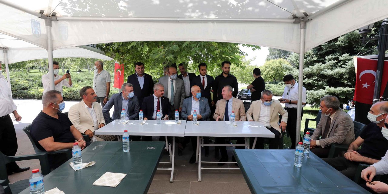 YENİMAHALLE BAŞKANI YAŞAR, ÇORUMLULAR BULUŞMASINA KATILDI