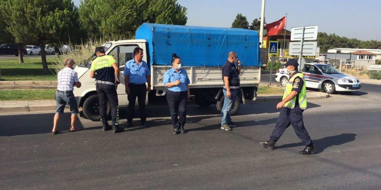BUCA'DA ORMAN YANGINLARINA KARŞI NÖBET