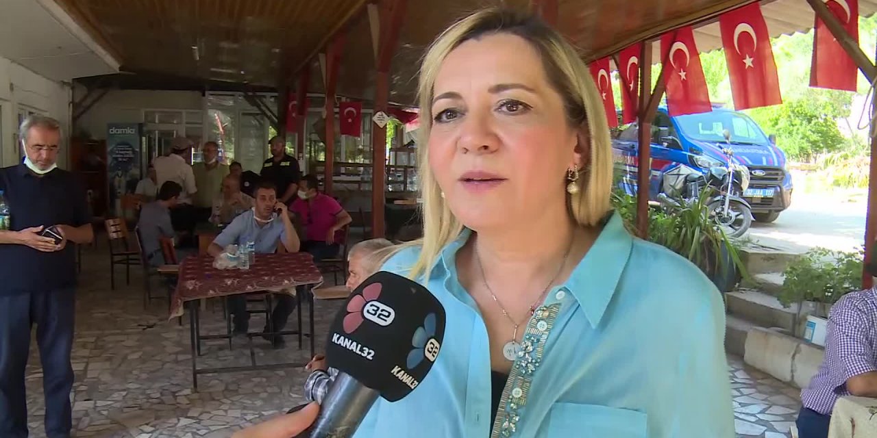 İYİ PARTİLİ CESUR ISPARTA'DAKİ YANGIN BÖLGESİNDE: "HEP BERABER YARALARI SARMAYA ÇALIŞIYORUZ”
