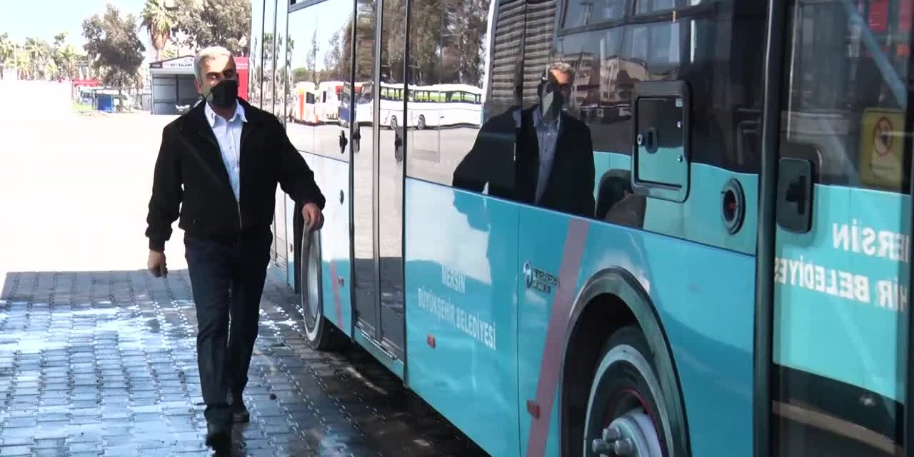MERSİN BÜYÜKŞEHİR’İN OTOBÜSLERİNDE YÜZLER HEP GÜLÜYOR