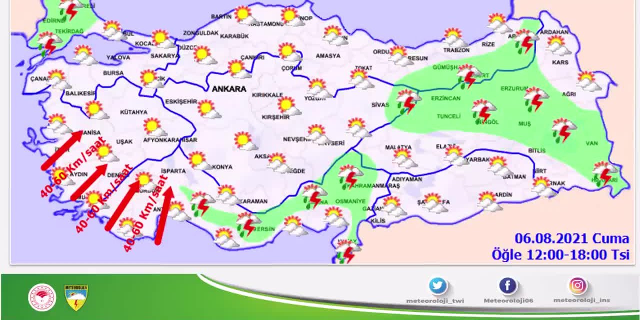 METEOROLOJİ'DEN TRAKYA'DA SAĞANAK YAĞIŞ VE SEL UYARISI