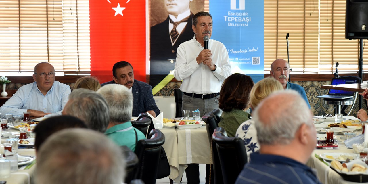 TEPEBAŞI BELEDİYE BAŞKANI ATAÇ MİHALIÇÇIKLILAR İLE BULUŞTU