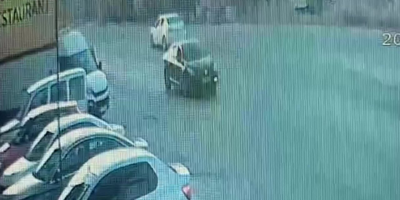 BOŞANMA AŞAMASINDA OLDUĞU KADINA SİLAHLA SALDIRAN ADAMIN GÜVENLİK KAMERASI GÖRÜNTÜSÜ ORTAYA ÇIKTI