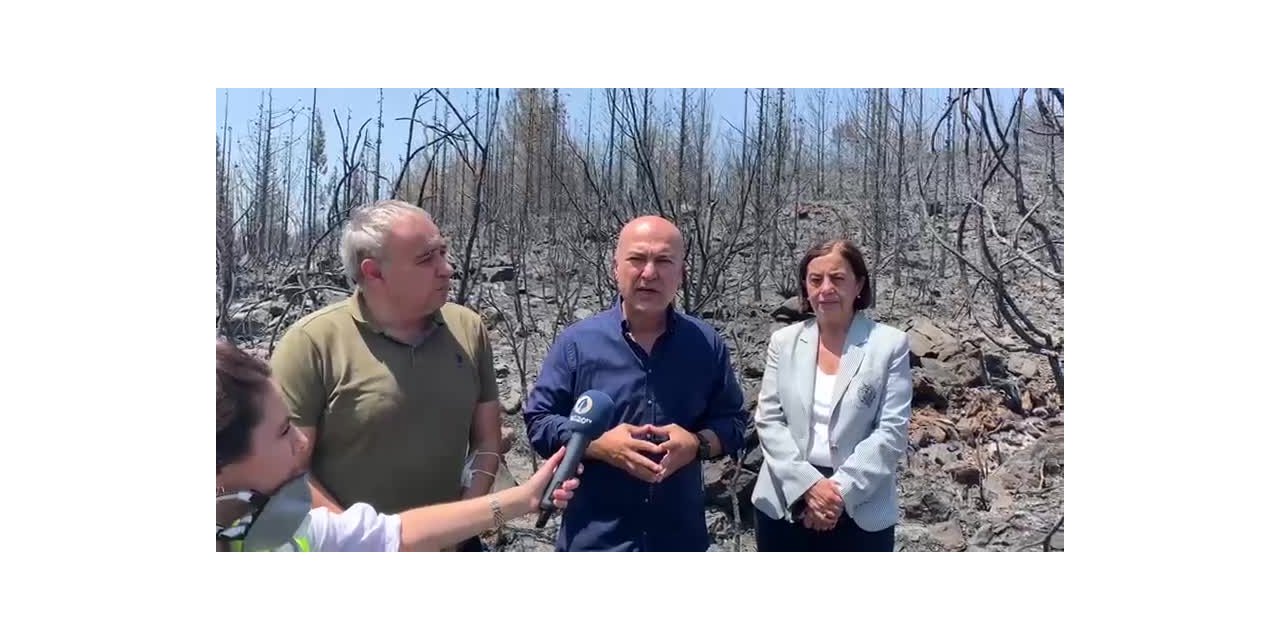 CHP İKLİM ARAŞTIRMA KOMİSYONU YANGIN BÖLGESİNDE