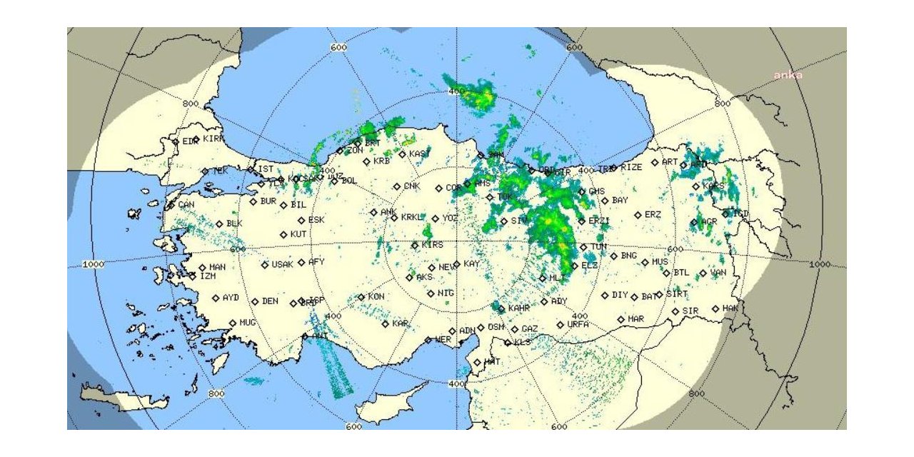 KAYSERİ, KIRŞEHİR, NEVŞEHİR, SİVAS VE YOZGAT ÇEVRELERİİÇİN KUVVETLİ YAĞIŞ UYARISI