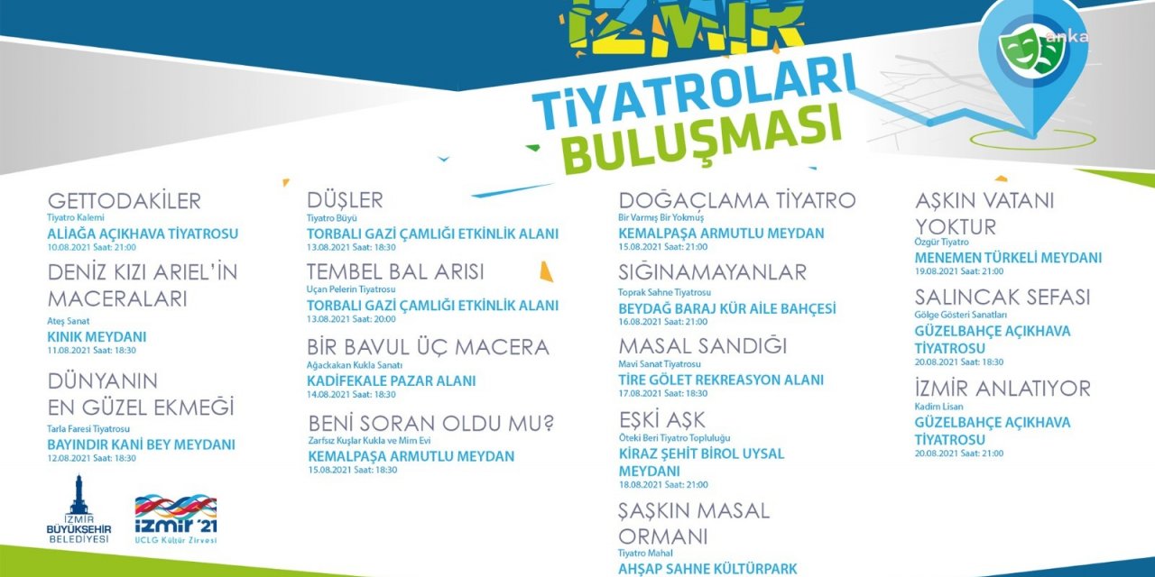 İZMİR TİYATROLARI BULUŞMASI BAŞLIYOR