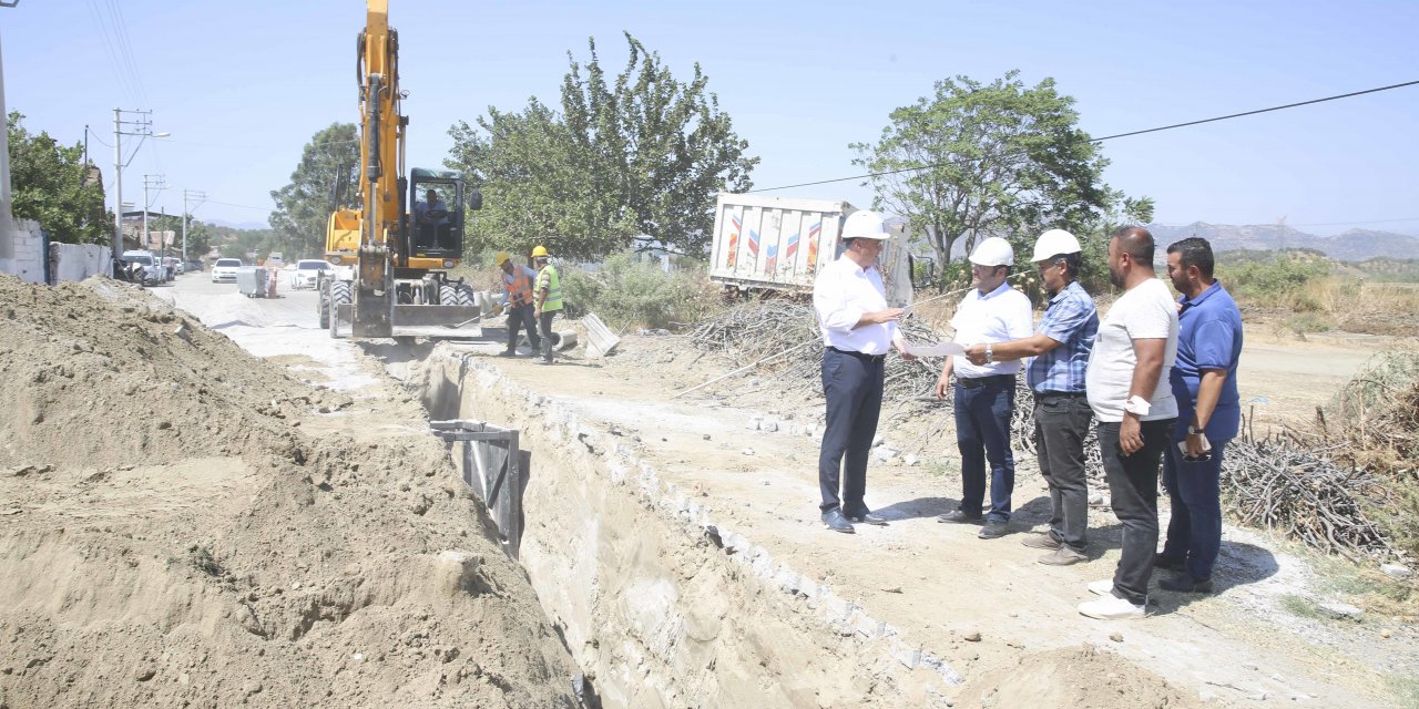 GERMENCİK'TE ALTYAPI YENİLEME ÇALIŞMALARININ TEMELLERİ ATILDI