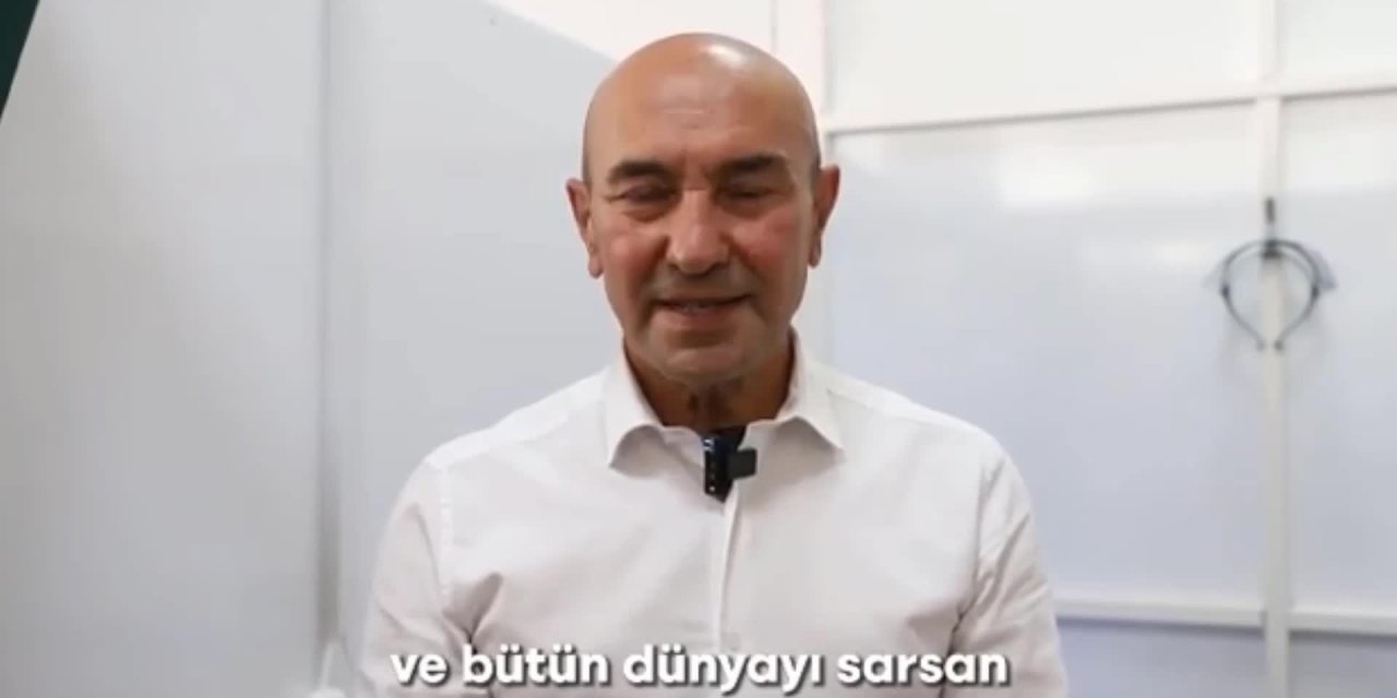 TUNÇ SOYER'DEN AŞI ÇAĞRISI: "AŞI OL, MAVİİZMİR’DE ÖZGÜR OL"