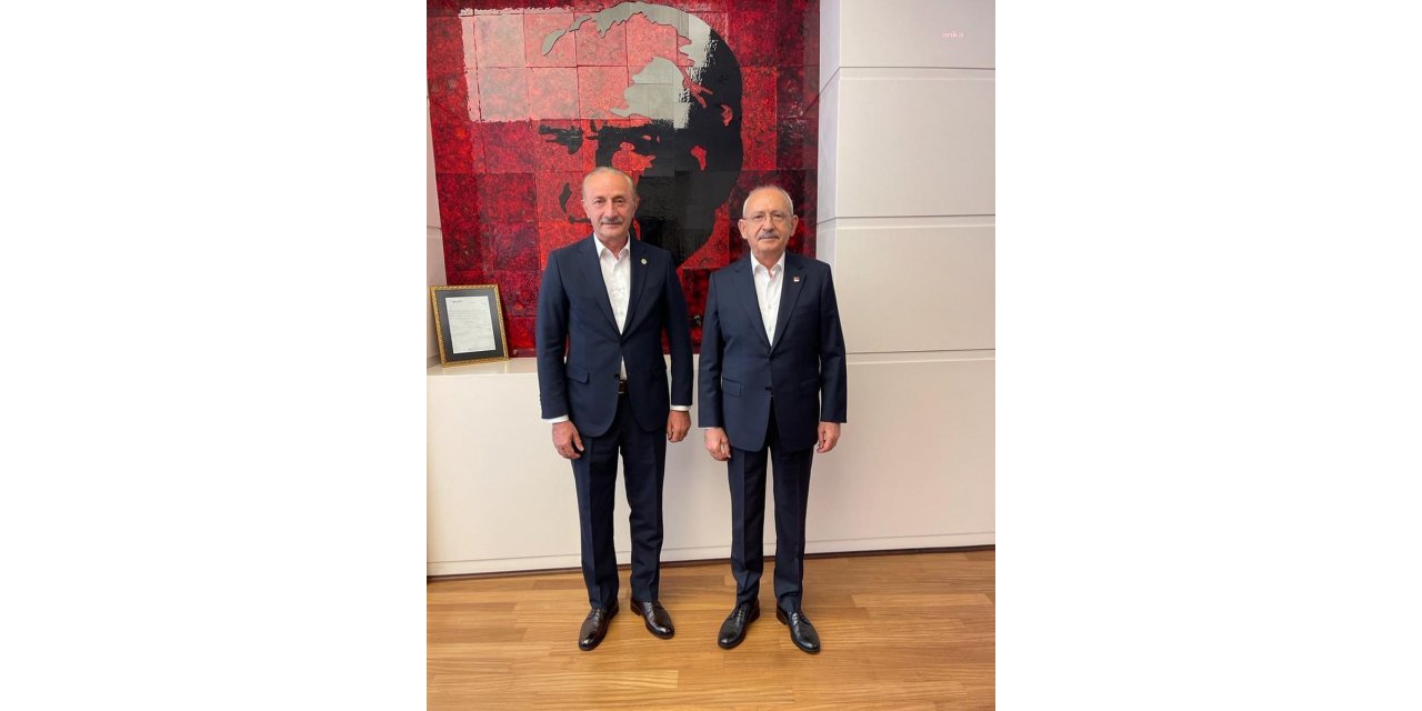 DİDİM BELEDİYE BAŞKANI ATABAY, CHP GENEL BAŞKANI KILIÇDAROĞLU'NU ZİYARET ETTİ