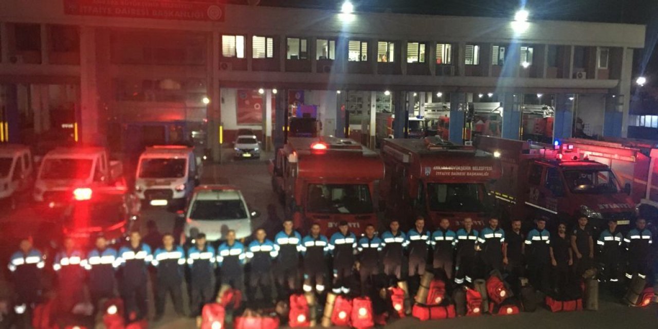 ANKARA BÜYÜKŞEHİR BELEDİYESİ’NDEN SEL BÖLGELERİNE YARDIM