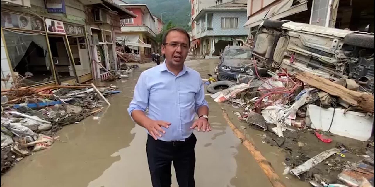 CHP’Lİ BALTACI BOZKURT'TA: "ACİLEN İÇME SUYU, EKMEK GİBİ TEMEL GIDALARIN ULAŞTIRILMASI GEREKİYOR"