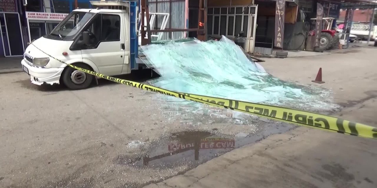 TOKAT’TA 2 TON CAM ALTINDA KALAN 1 KİŞİ YARALANDI