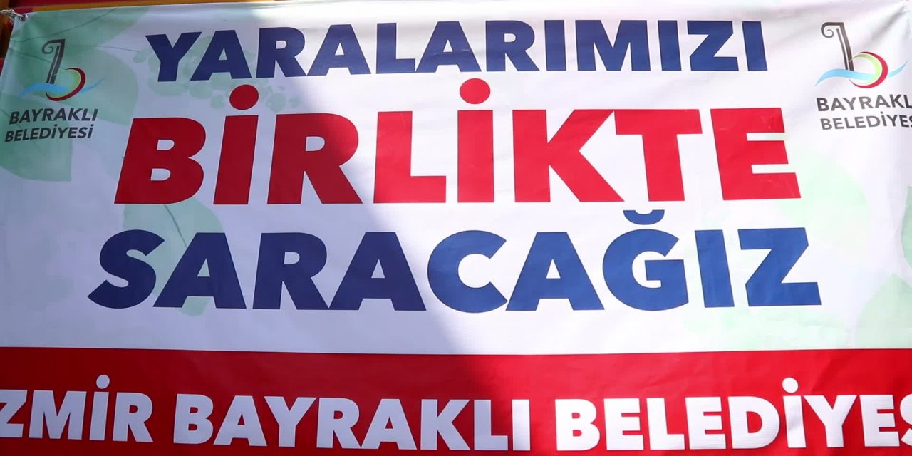 BAYRAKLI BELEDİYE BAŞKANI SANDAL: “YARALARIMIZI BİRLİKTE SARACAĞIZ”