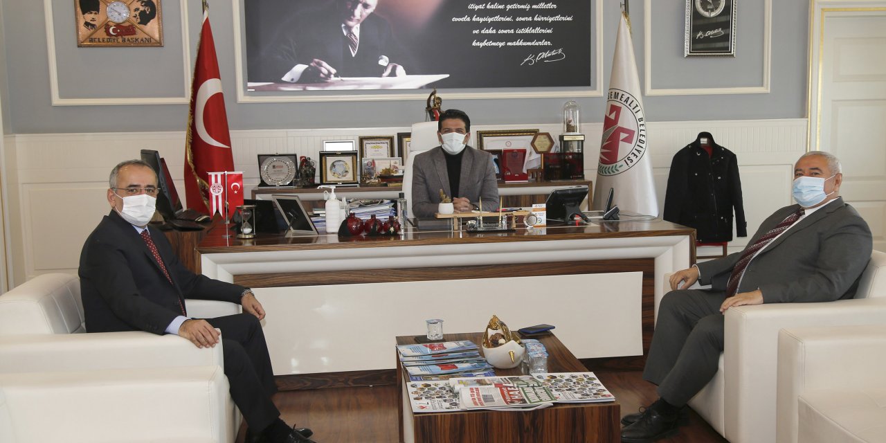 TBMM BAŞKANVEKİLİ AKAR'DAN DÖŞEMEALTI BELEDİYESİ'NE ZİYARET
